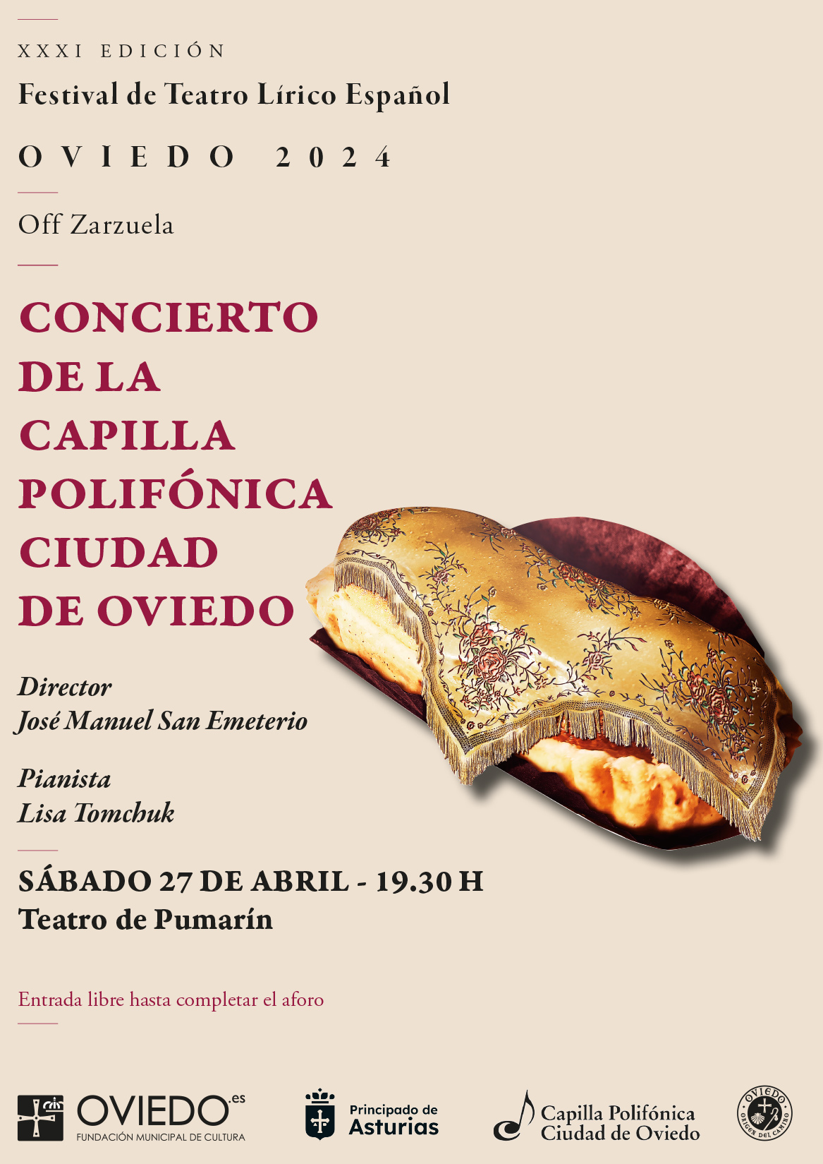 OFF ZARZUELA - Concierto de la Capilla Polifónica Ciudad de Oviedo